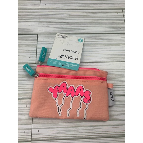 Yoobi Pink Balloon Yaaas Coin Purse - Picture 4 of 4